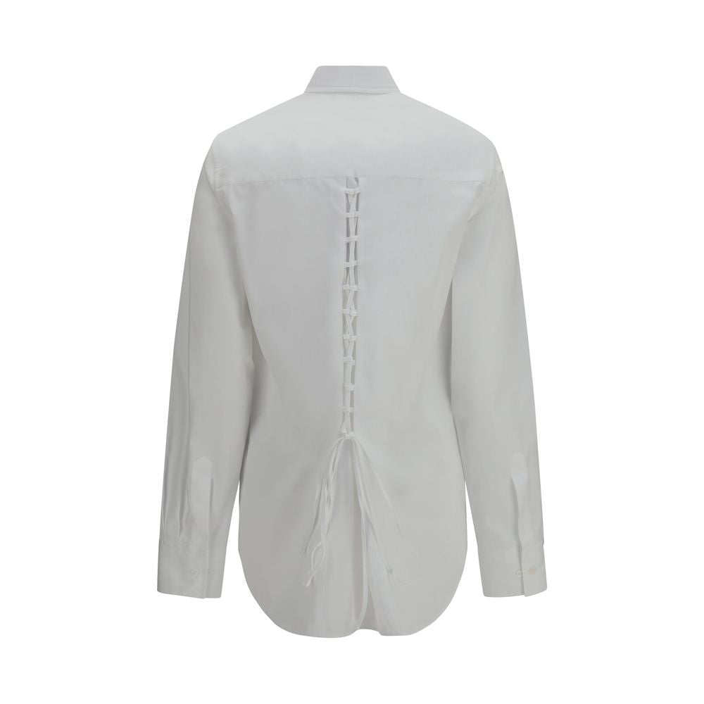 White Cotton Dress Shirt