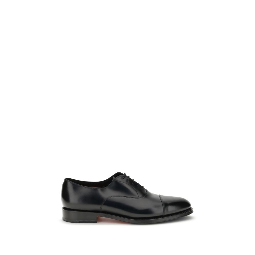 Black Calf Leather Bos Taurus Oxfords And Derbies
