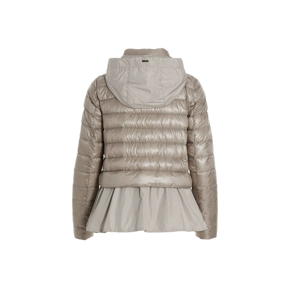 Gray Polyamide Shell Jacket