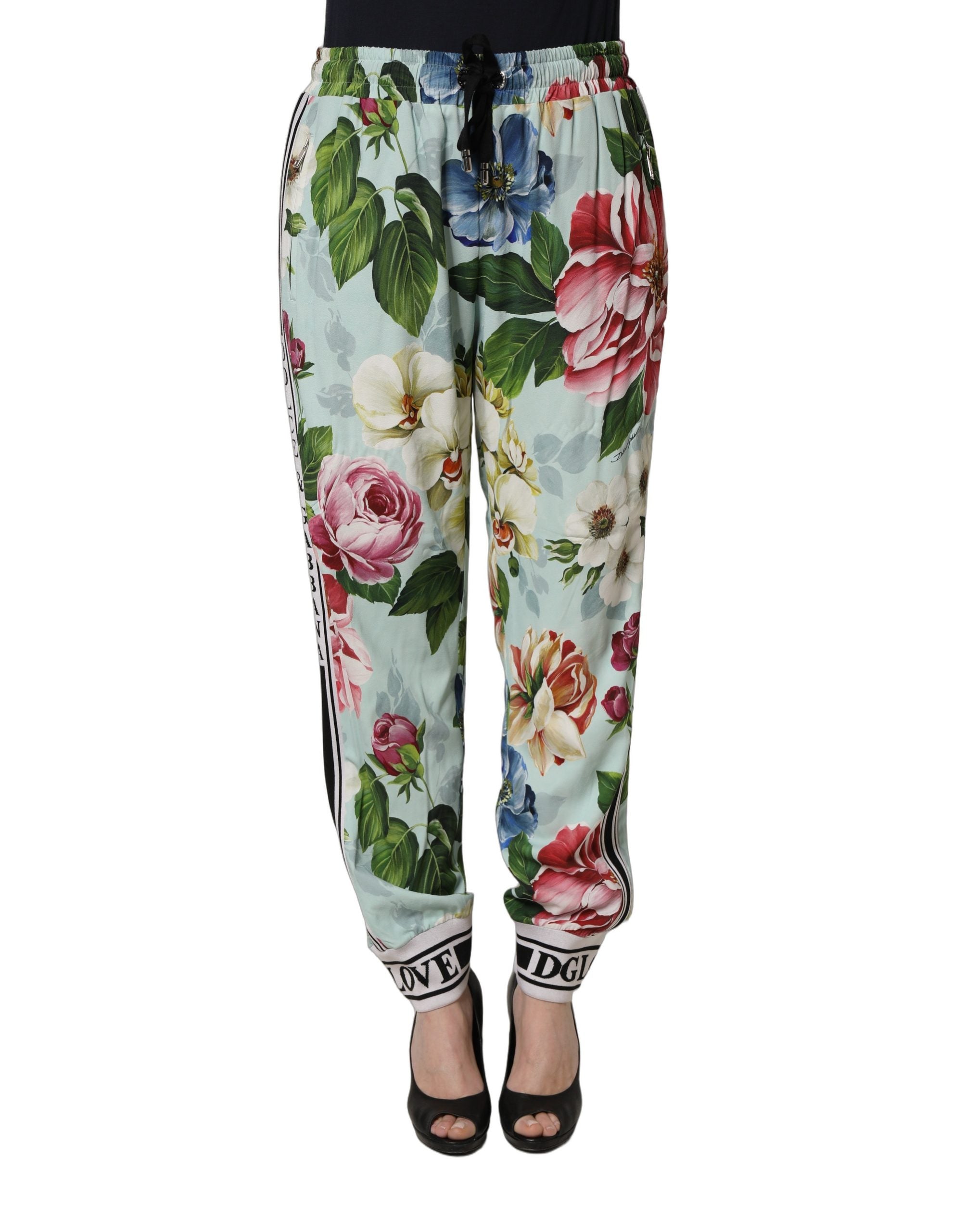 Multicolor Floral Joggers Trouser Pants