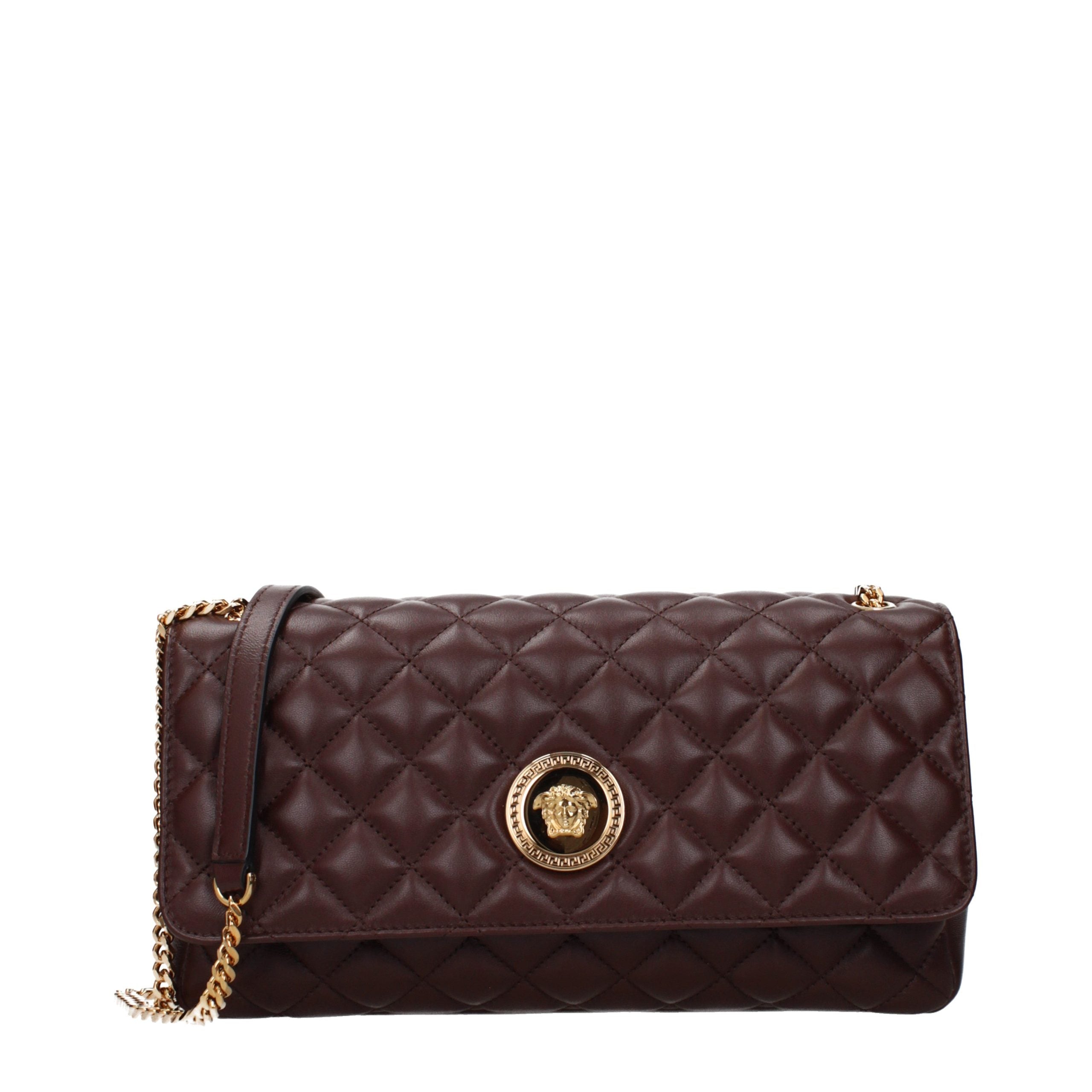 Brown Leather Shoulder Bag