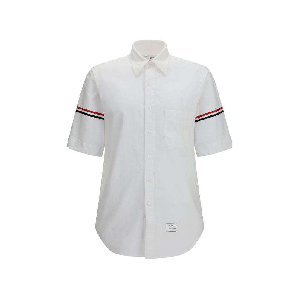 White Cotton Shortsleeve Shirt