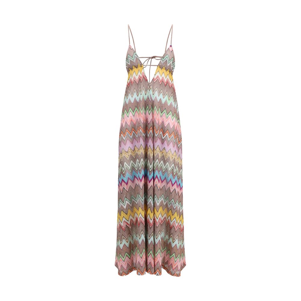 Multicolor Viscose Casual Dress