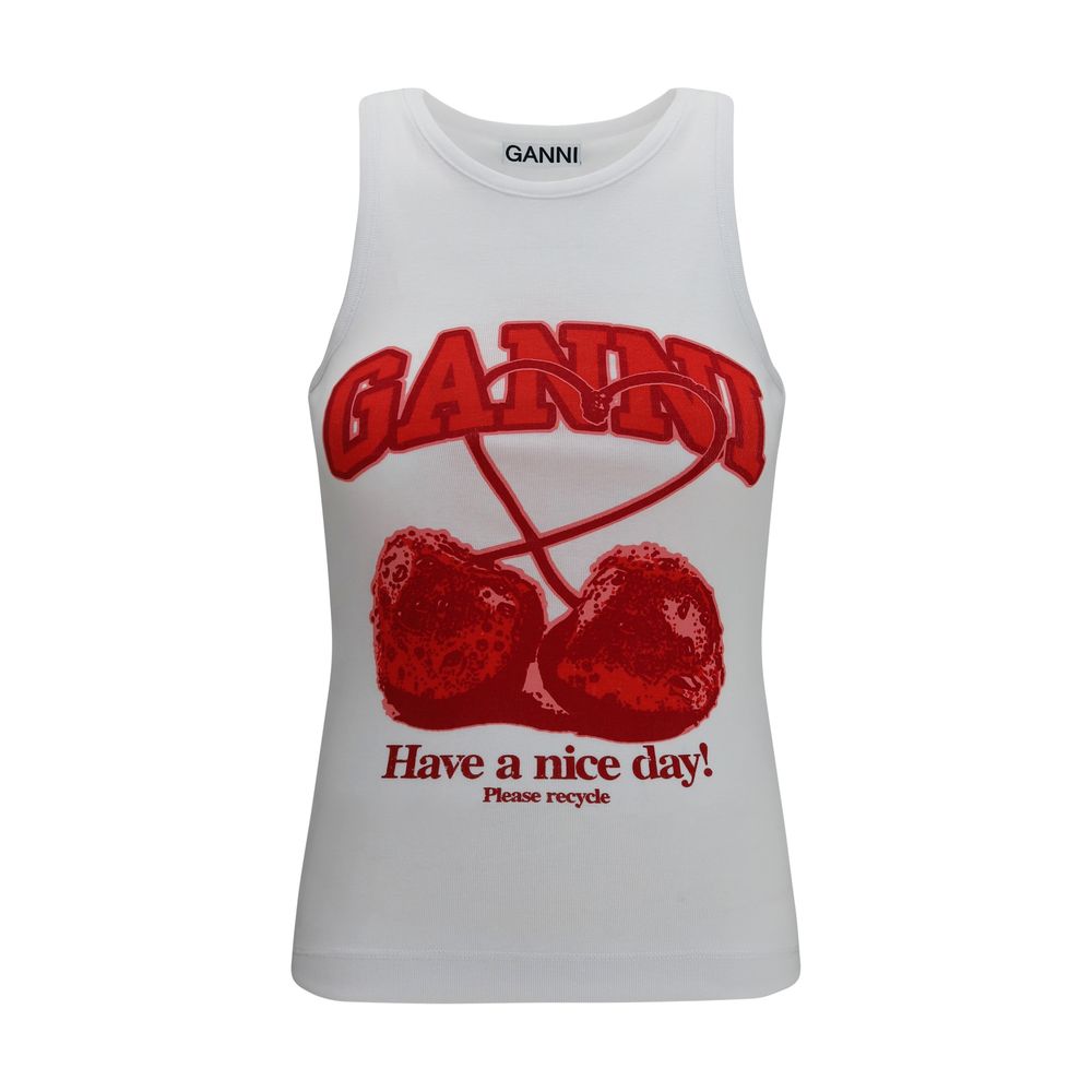 White Cotton Tank Tops