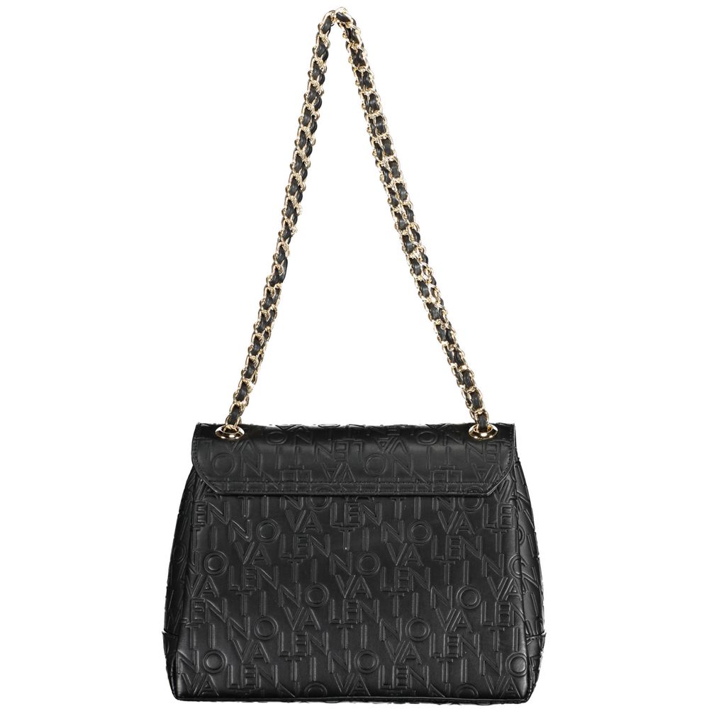 Black Polyurethane Women's Bag
