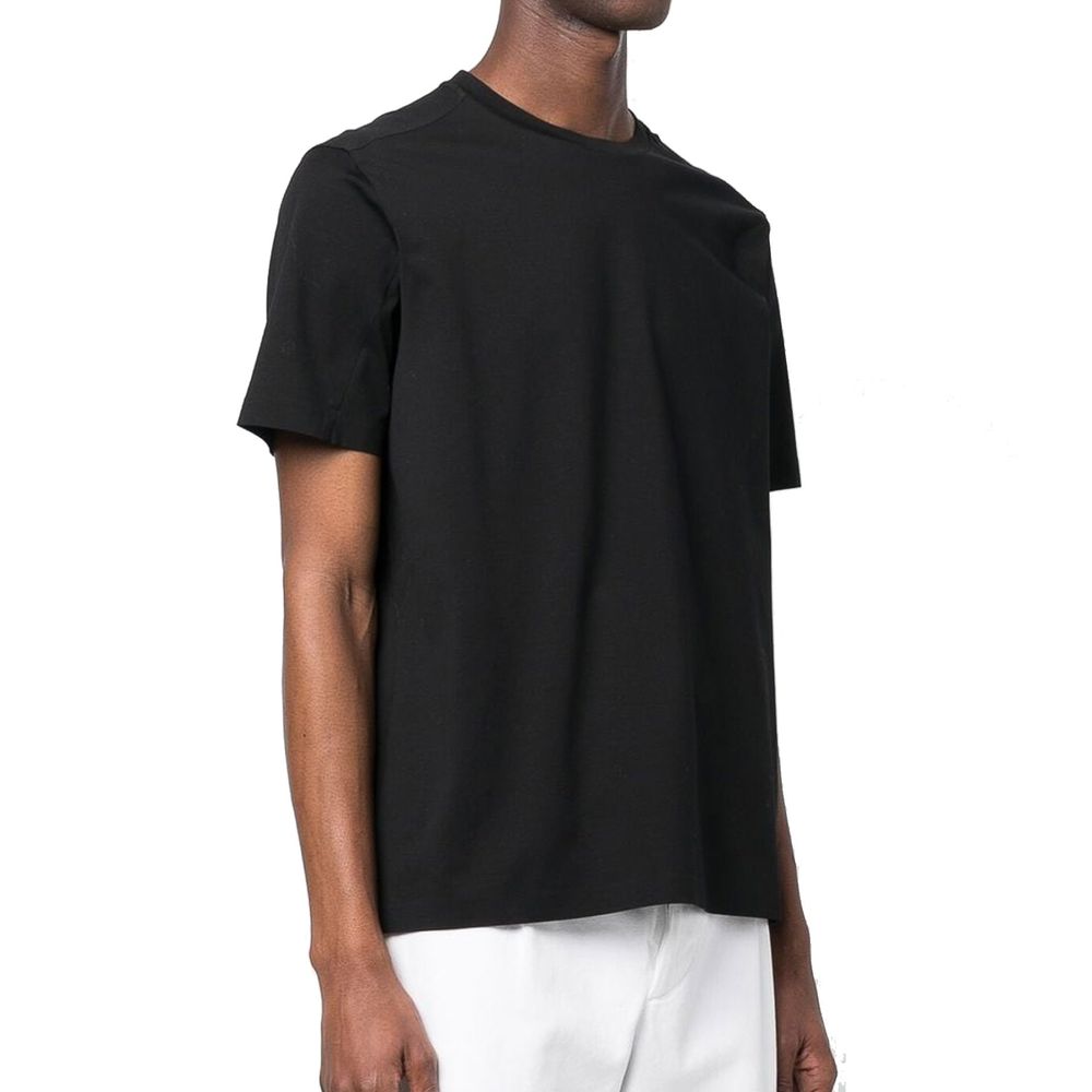 Black Cotton T-Shirt