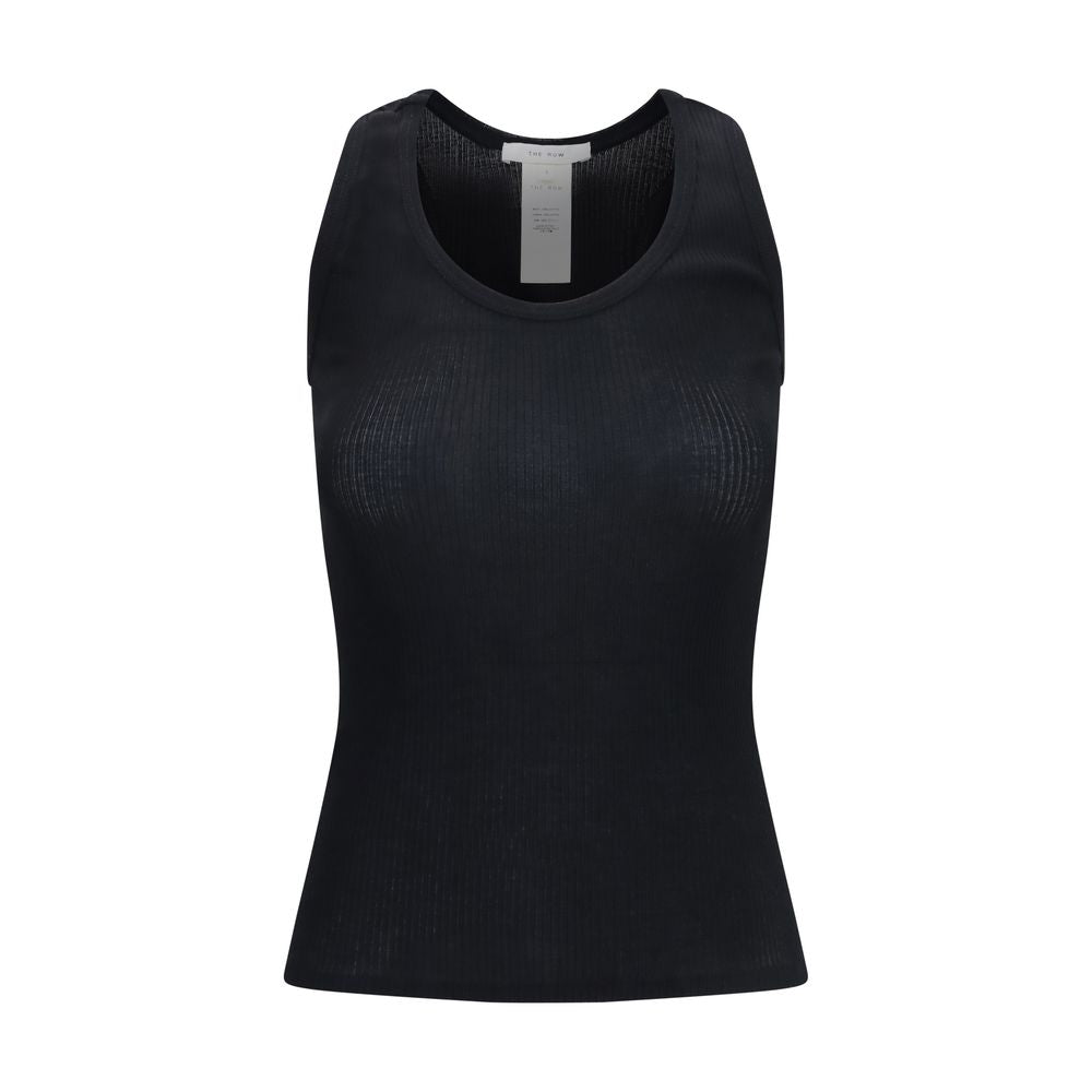 Black Cotton Tank Tops