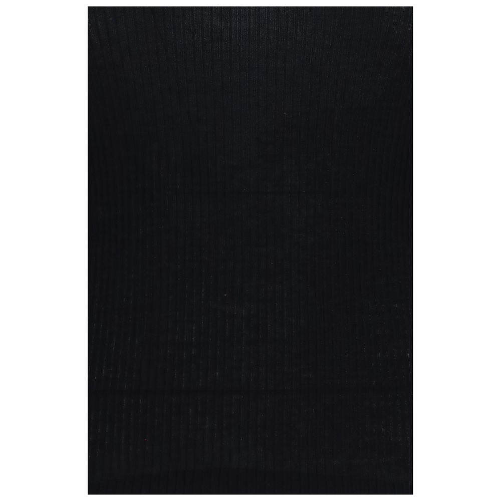 Black Cotton Tank Tops