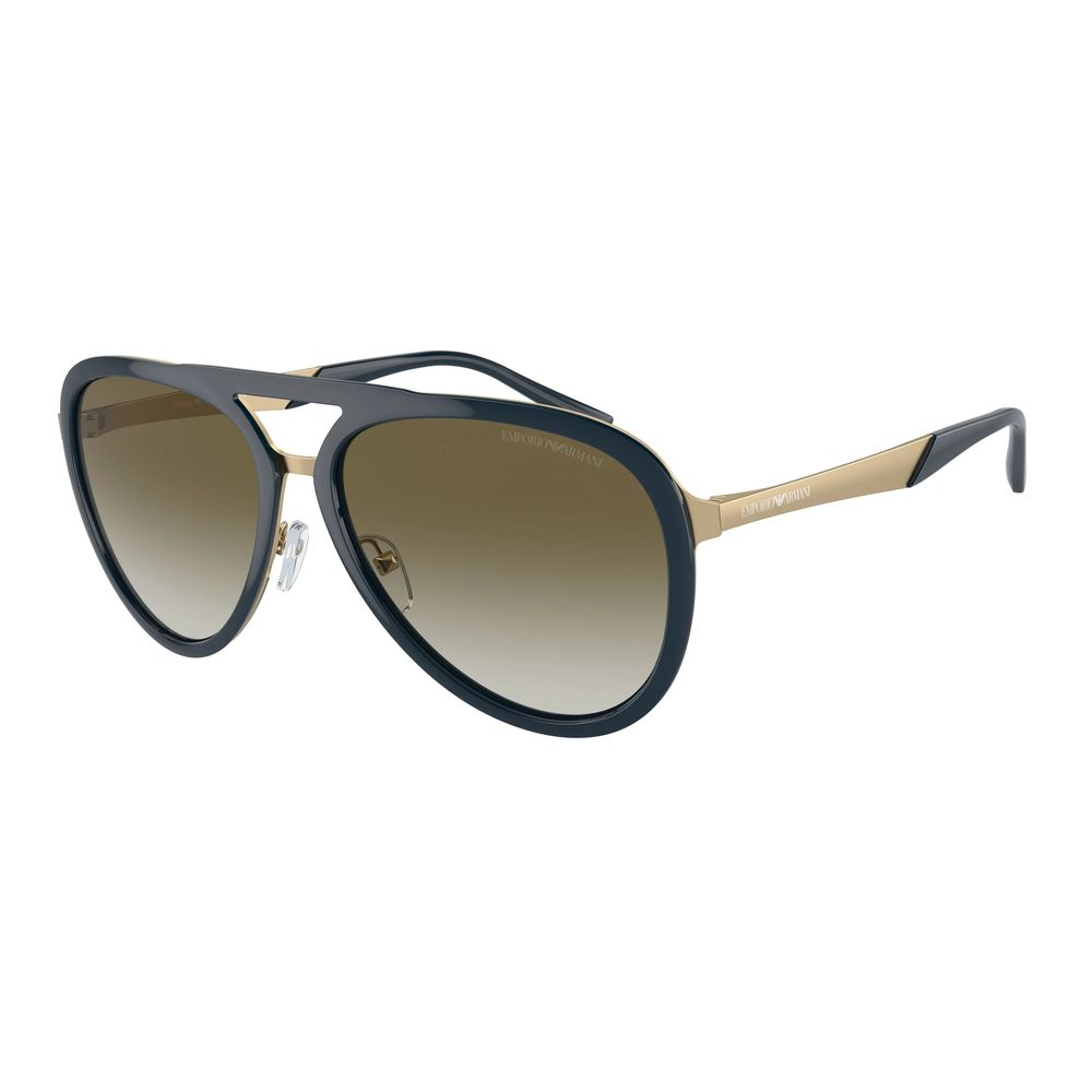 Blue Metal Sunglasses