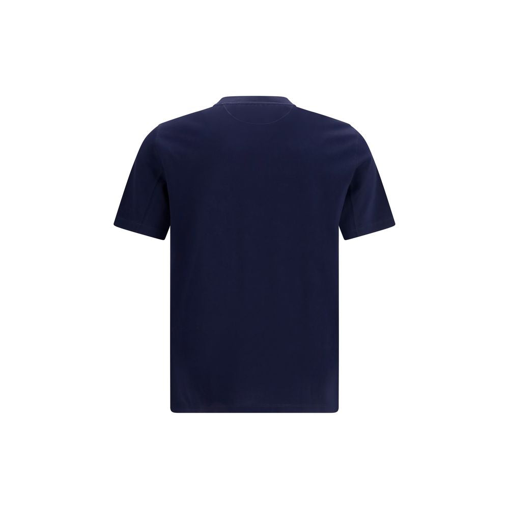 Blue Cotton T-Shirt
