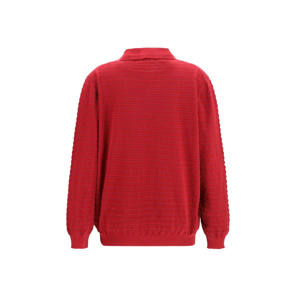 Bordeaux Cotton Polo Shirt