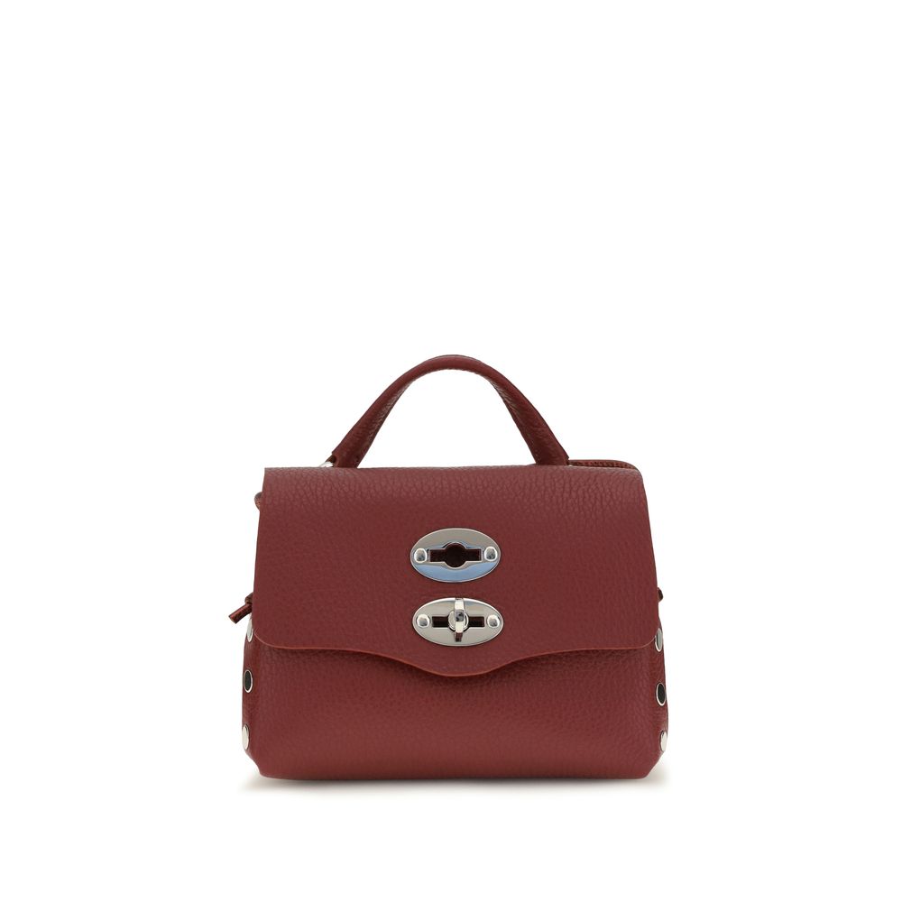 Bordeaux Calf Leather Bos Taurus Shoulder Bag