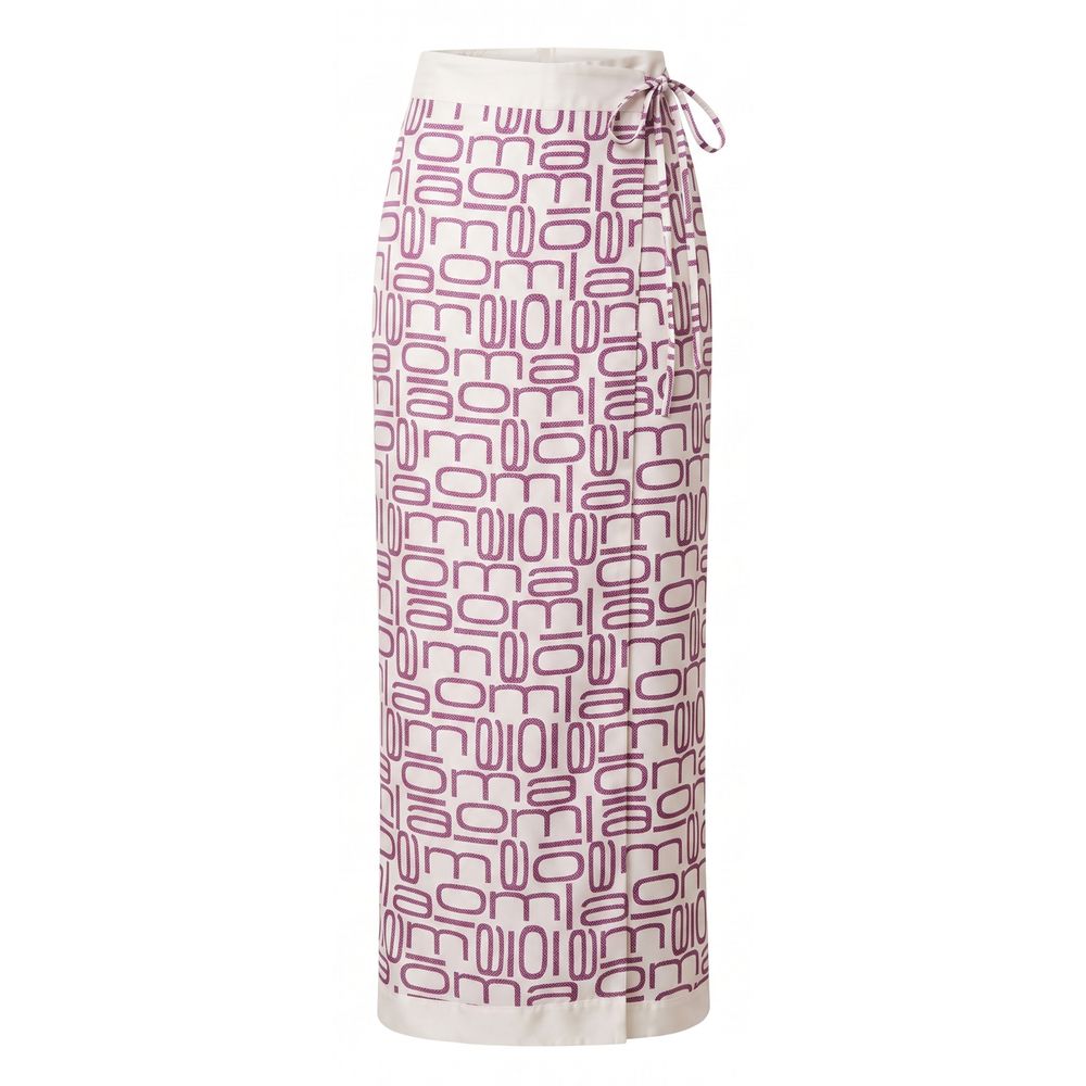 Purple Silk Women Pants