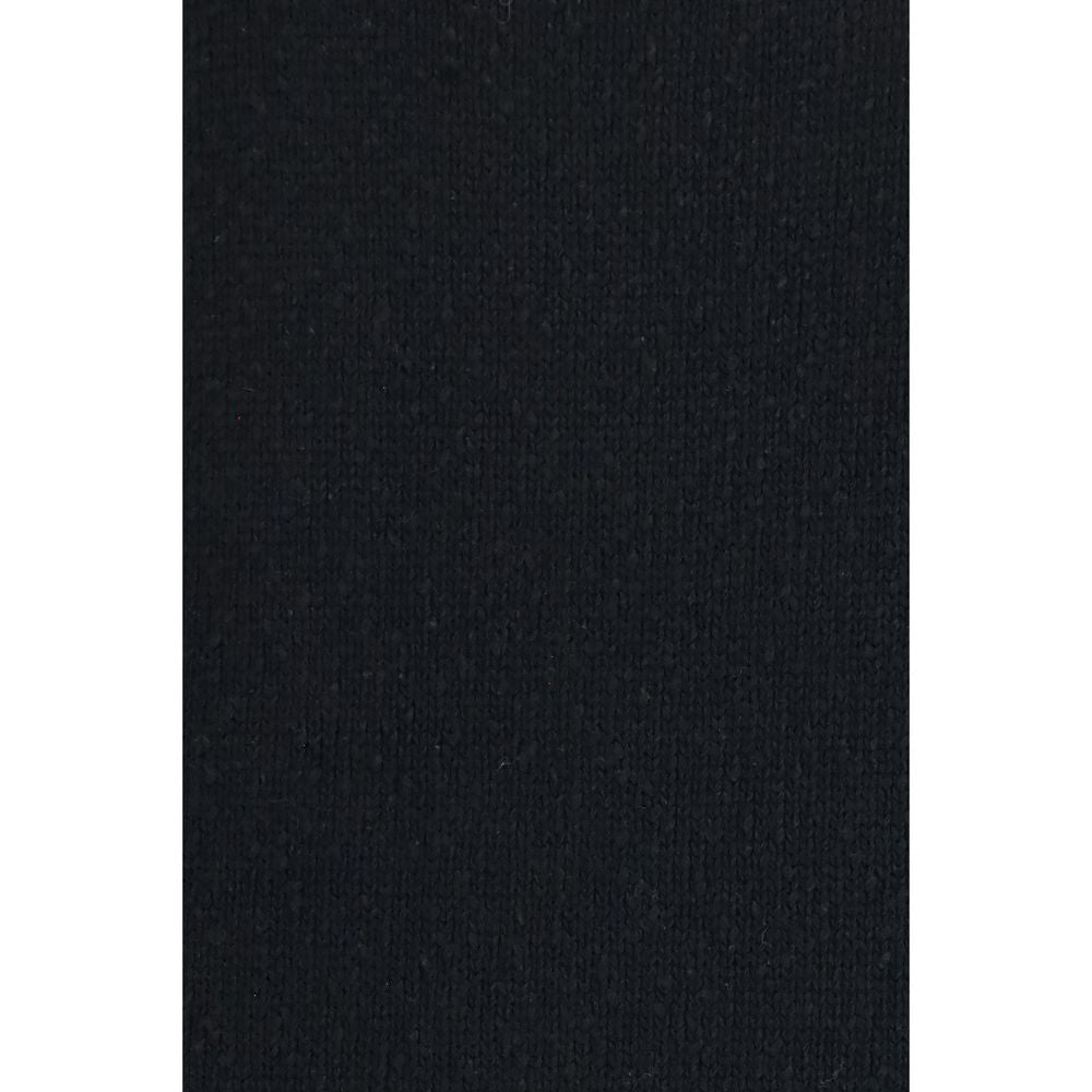 Black Cotton Casual Dress