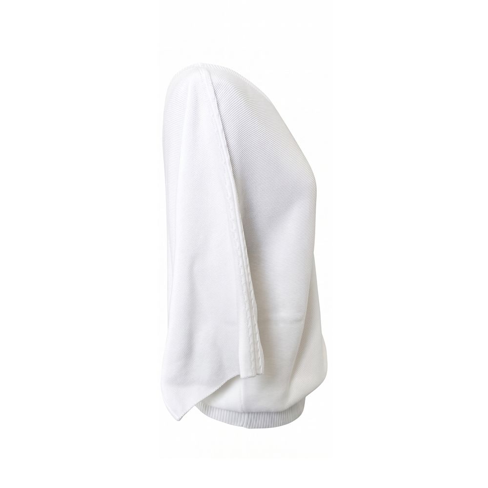 White Cotton Women Sweater