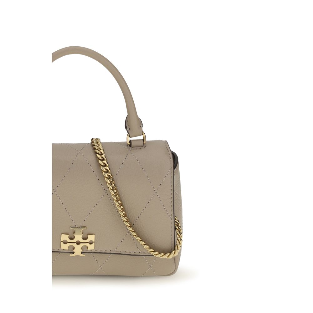 Beige Calf Leather Bos Taurus Handbag