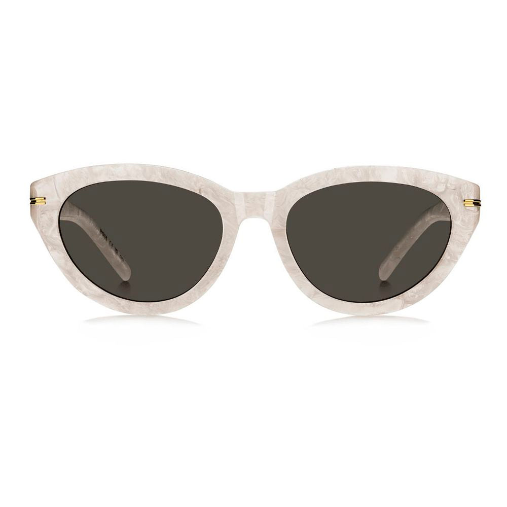 Beige Acetate Sunglasses