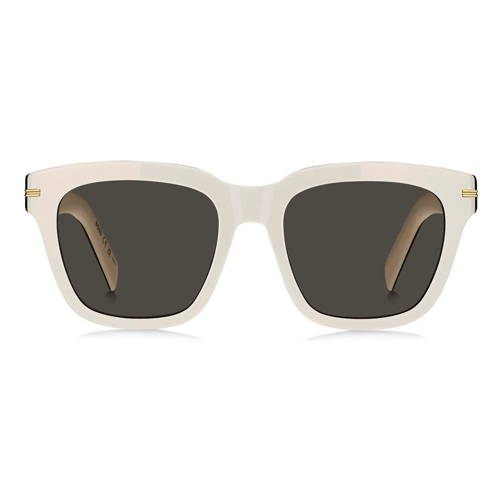 Beige Acetate Sunglasses