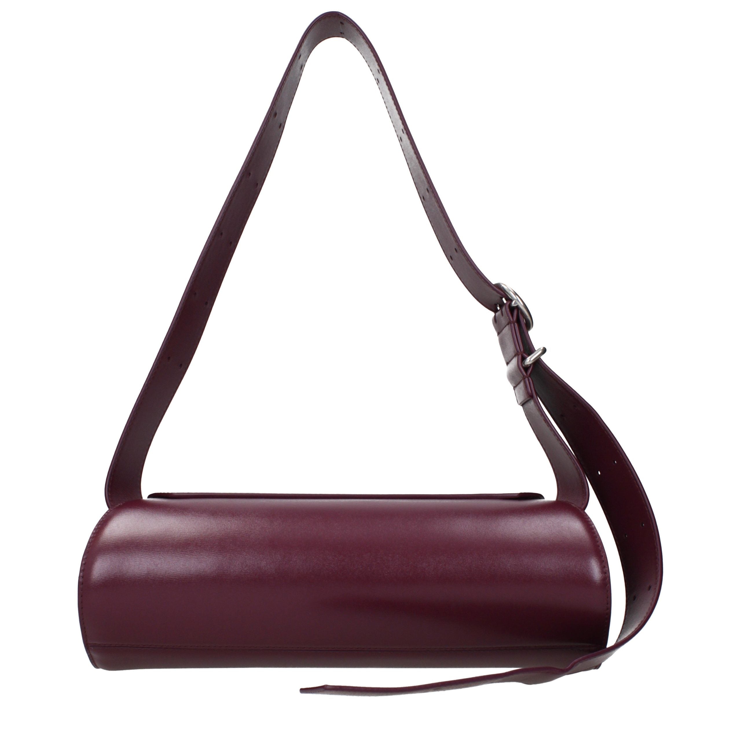 Red Leather Crossbody Bag