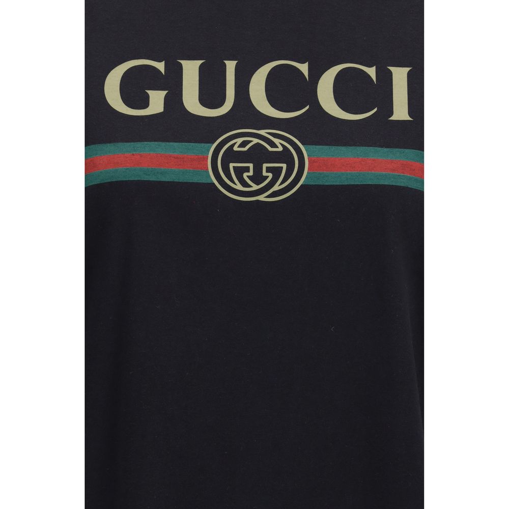 Black Cotton T-Shirt