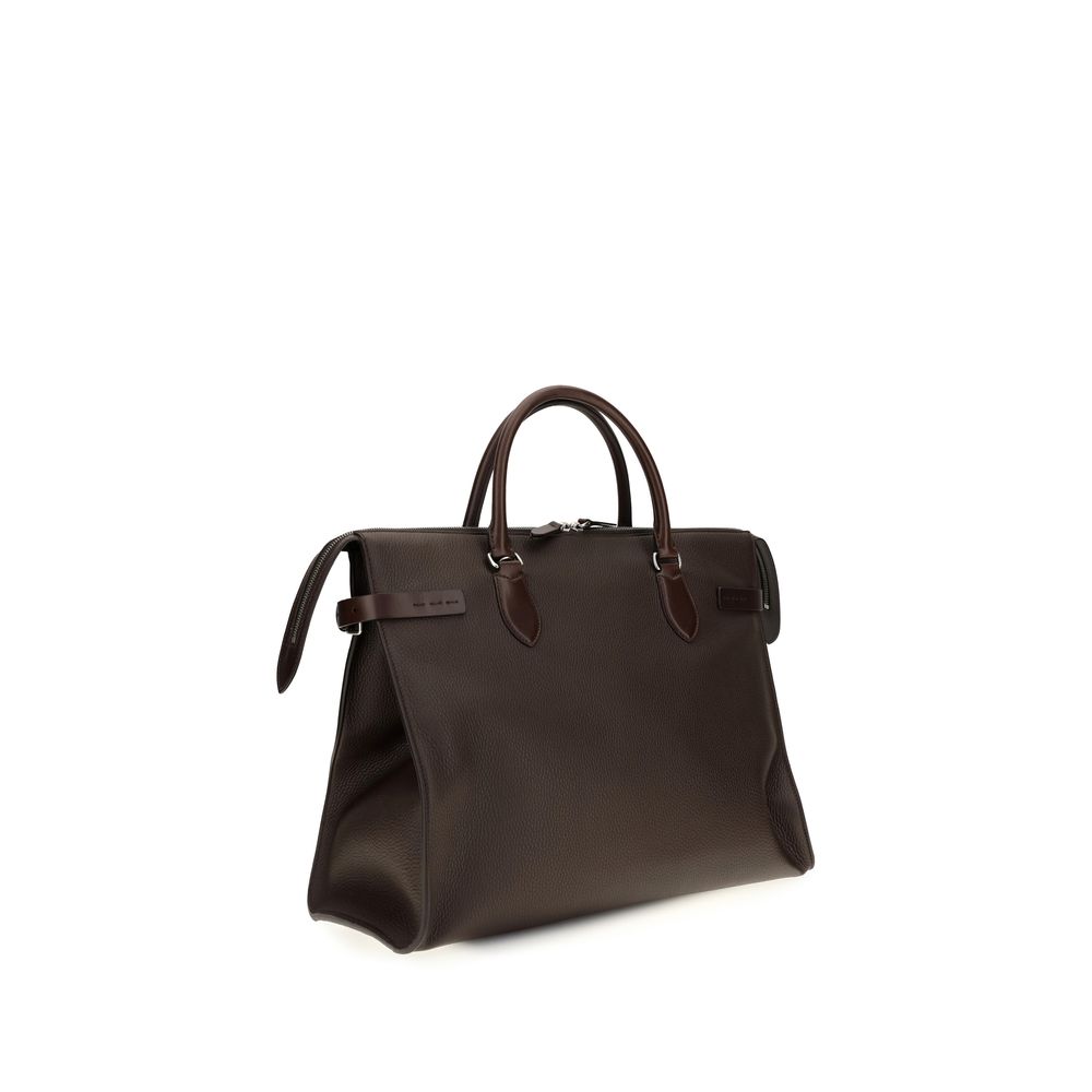 Brown Calf Leather Bos Taurus Shoulder Bag