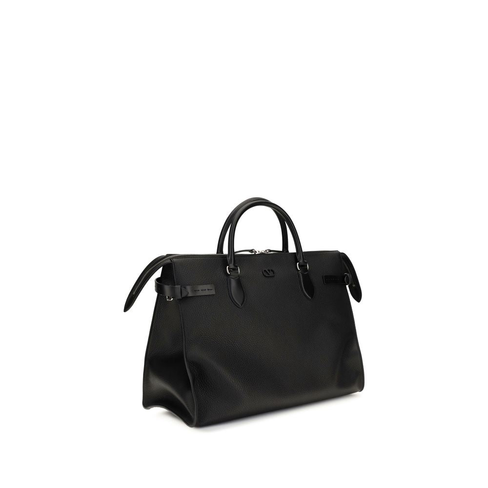 Black Calf Leather Bos Taurus Shoulder Bag