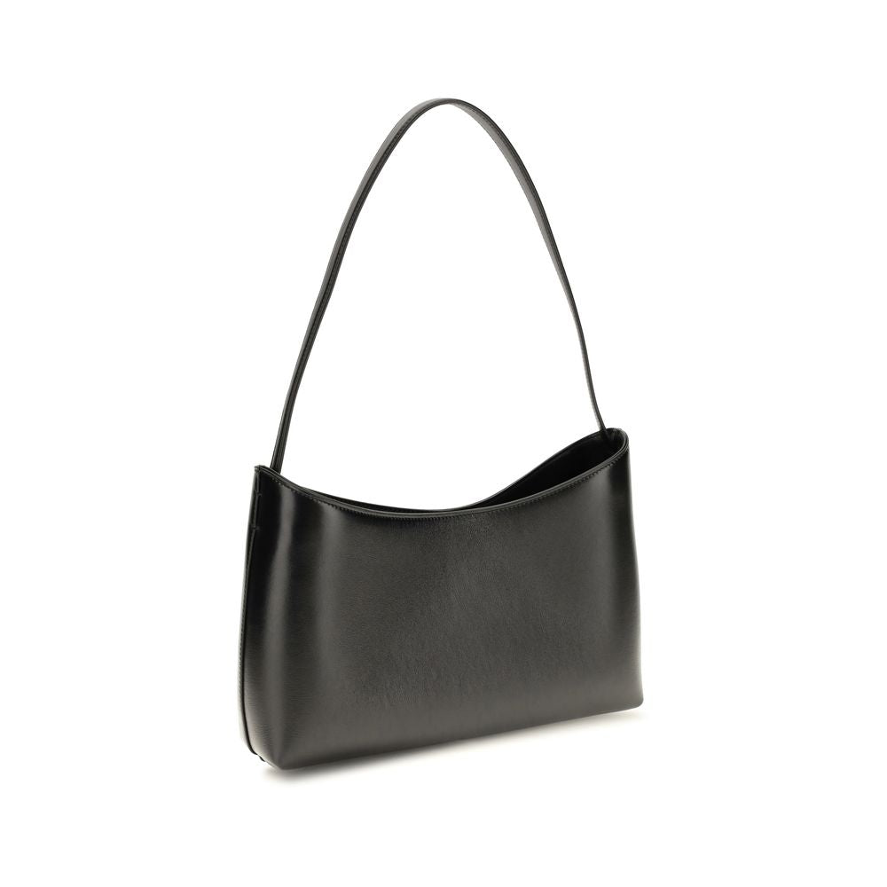 Black Calf Leather Bos Taurus Shoulder Bag