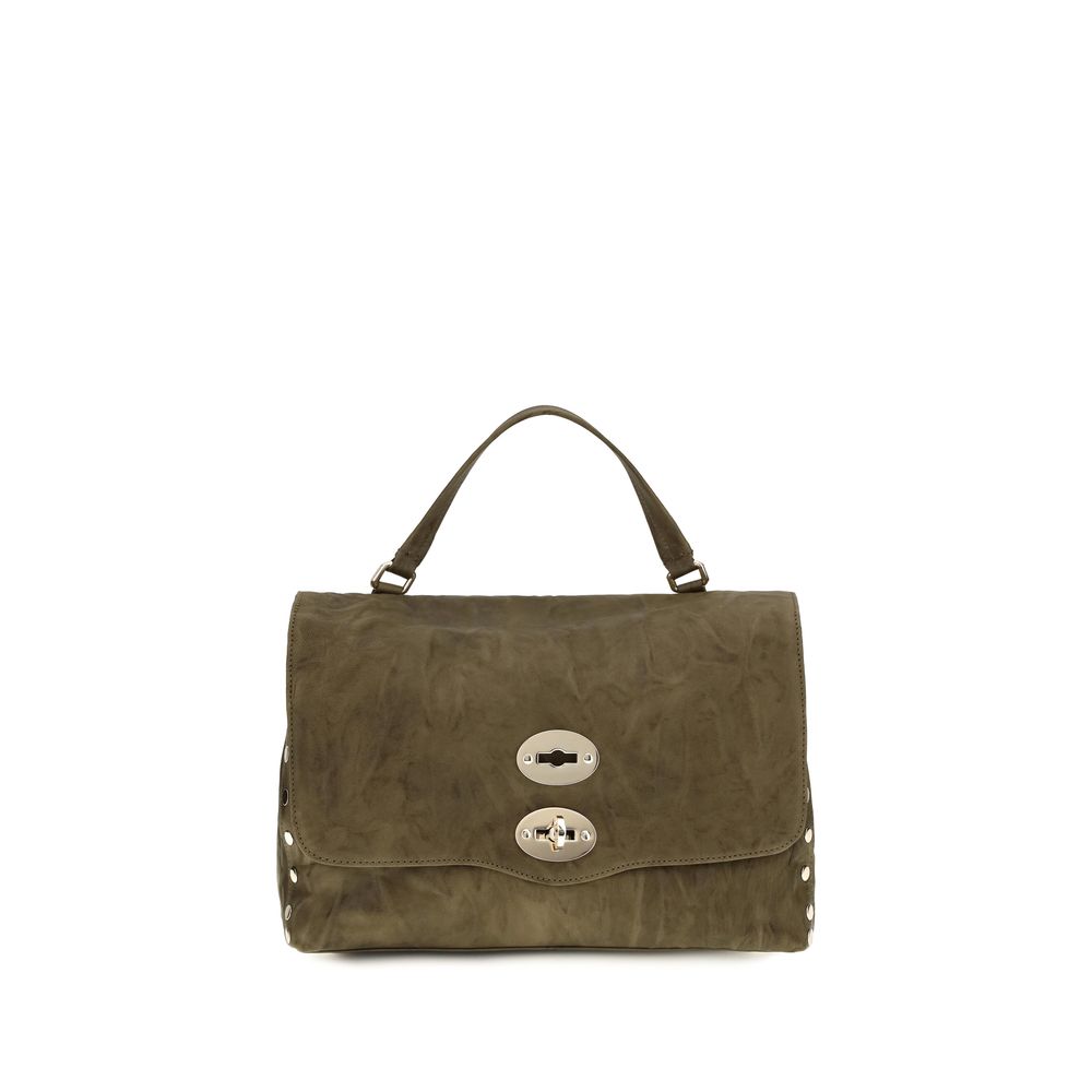 Brown Suede Leather Shoulder Bag