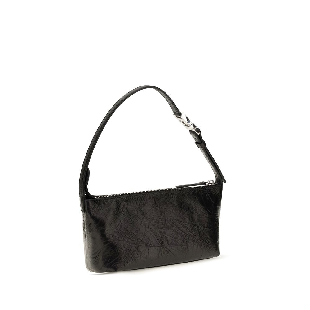 Black Calf Leather Bos Taurus Clutch Bag