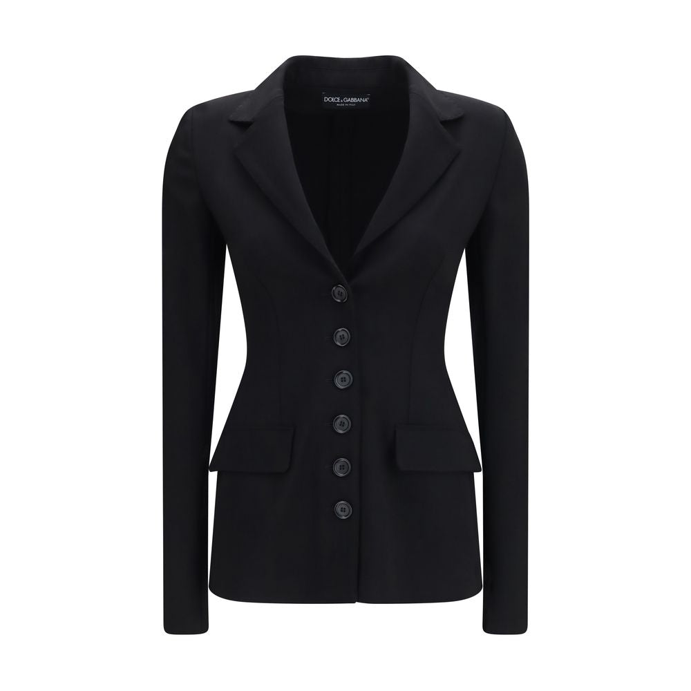 Black Wool Oves Aries Full-Length Jacket