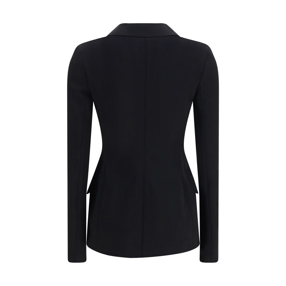 Black Wool Oves Aries Full-Length Jacket