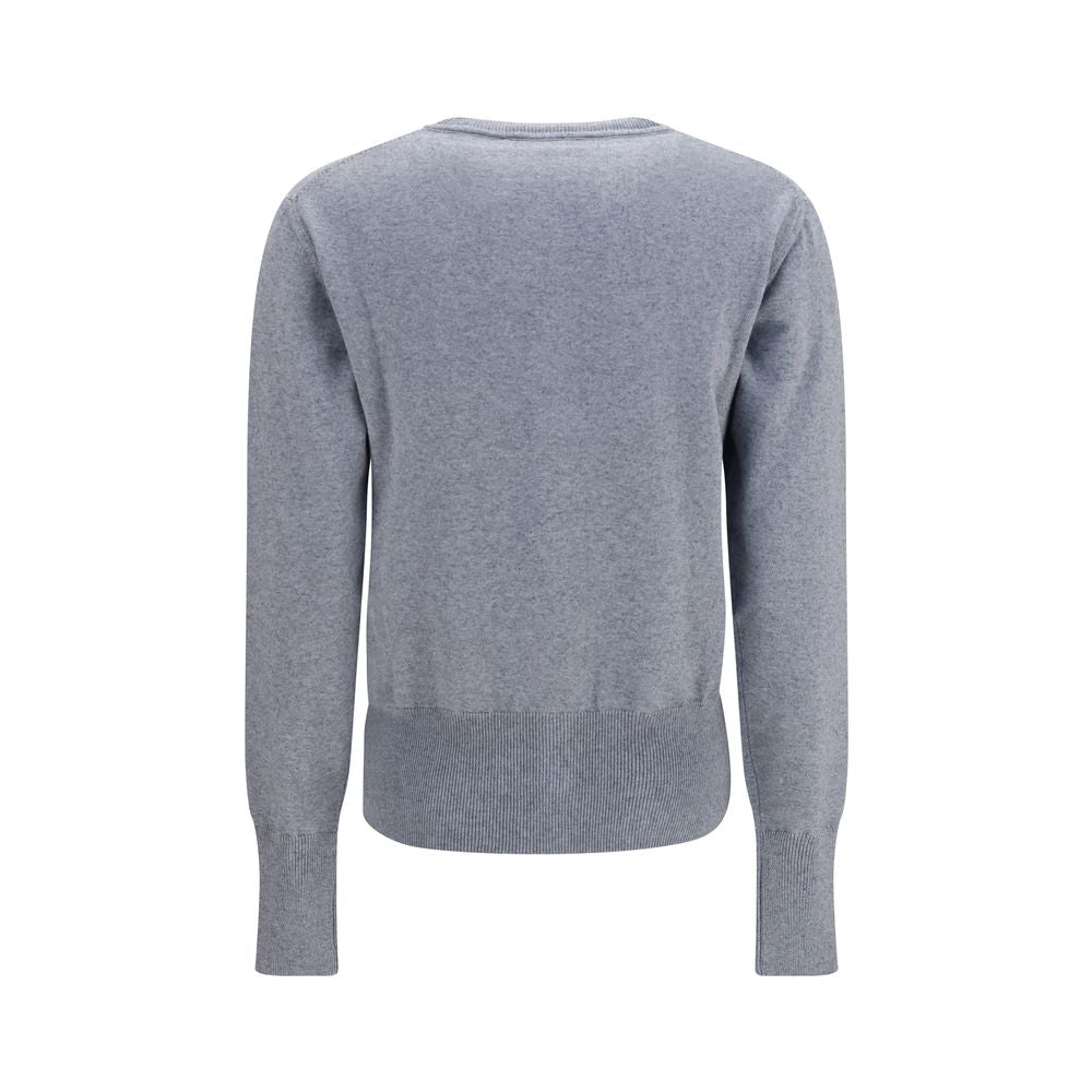 Gray Cotton Cardigan