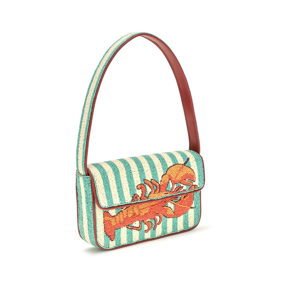 Multicolor Rayon Shoulder Bag