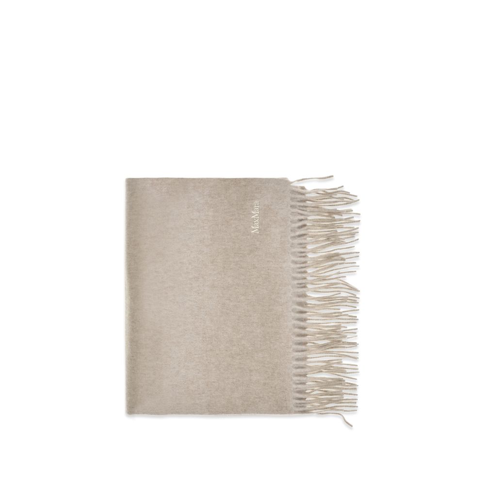 Beige Cashmere Scarf