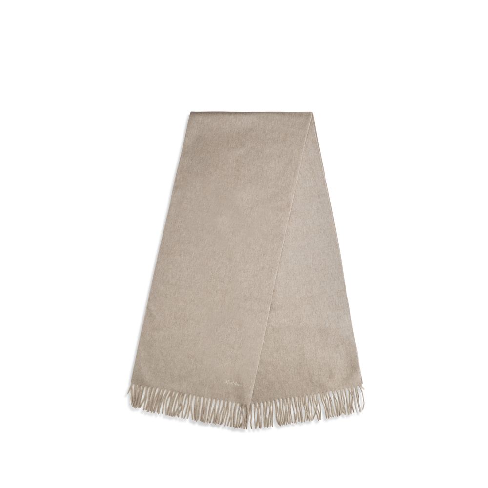 Beige Cashmere Scarf