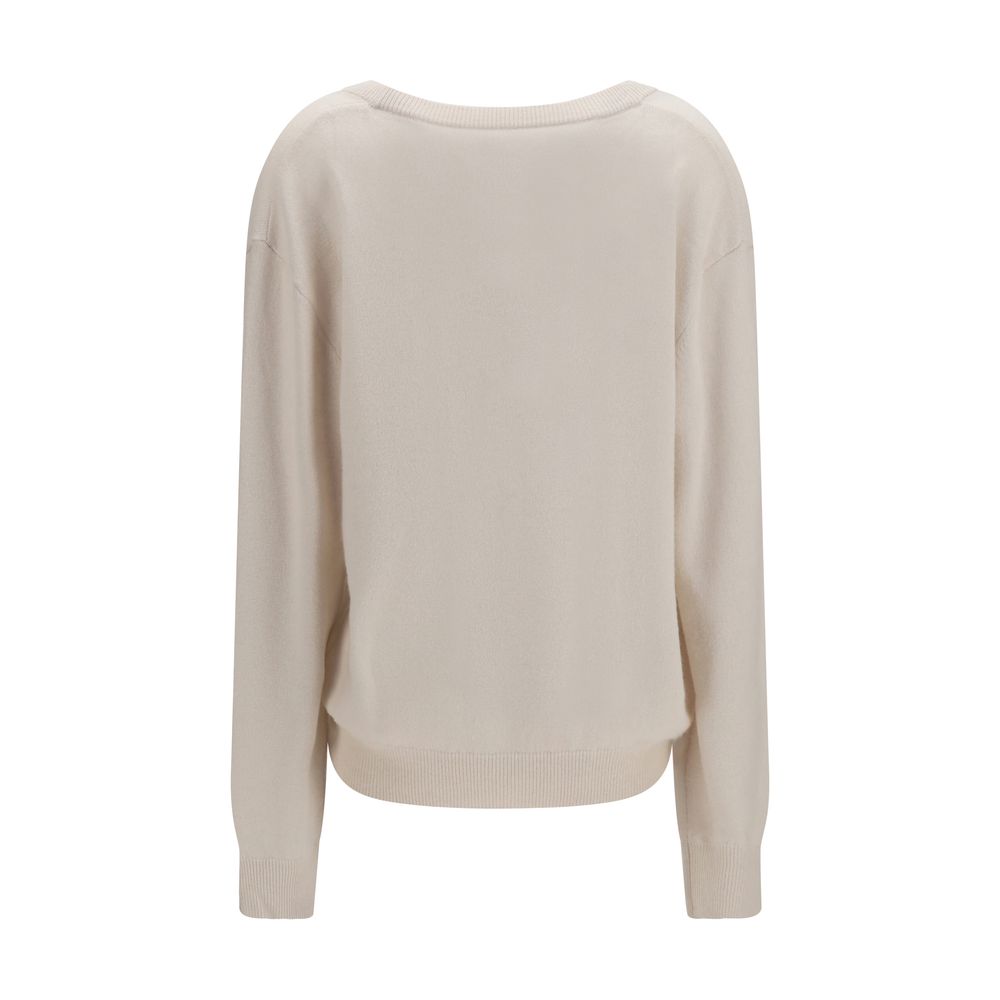 Beige Cashmere Sweater