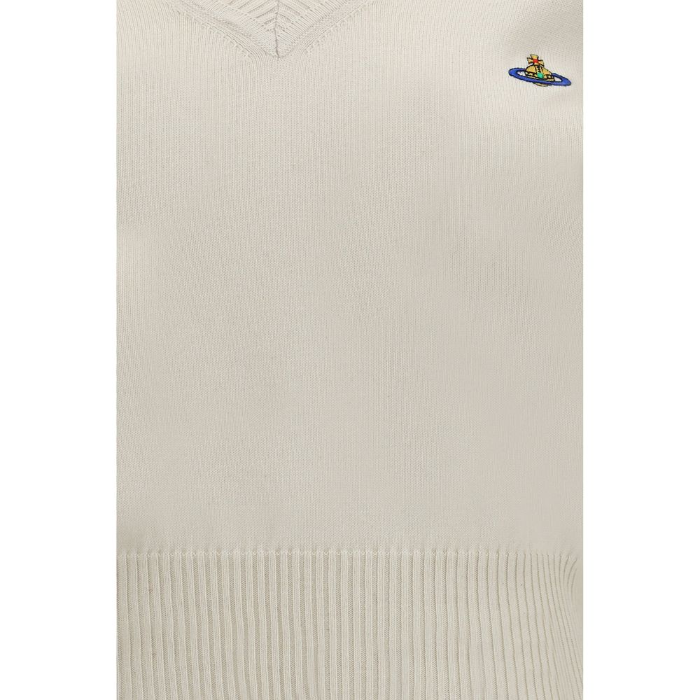 White Cotton Sweatshirt