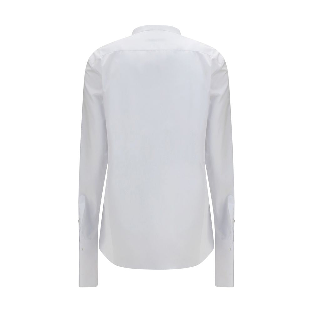 White Cotton Dress Shirt