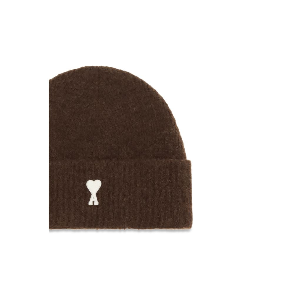 Brown Wool Oves Aries Beanie