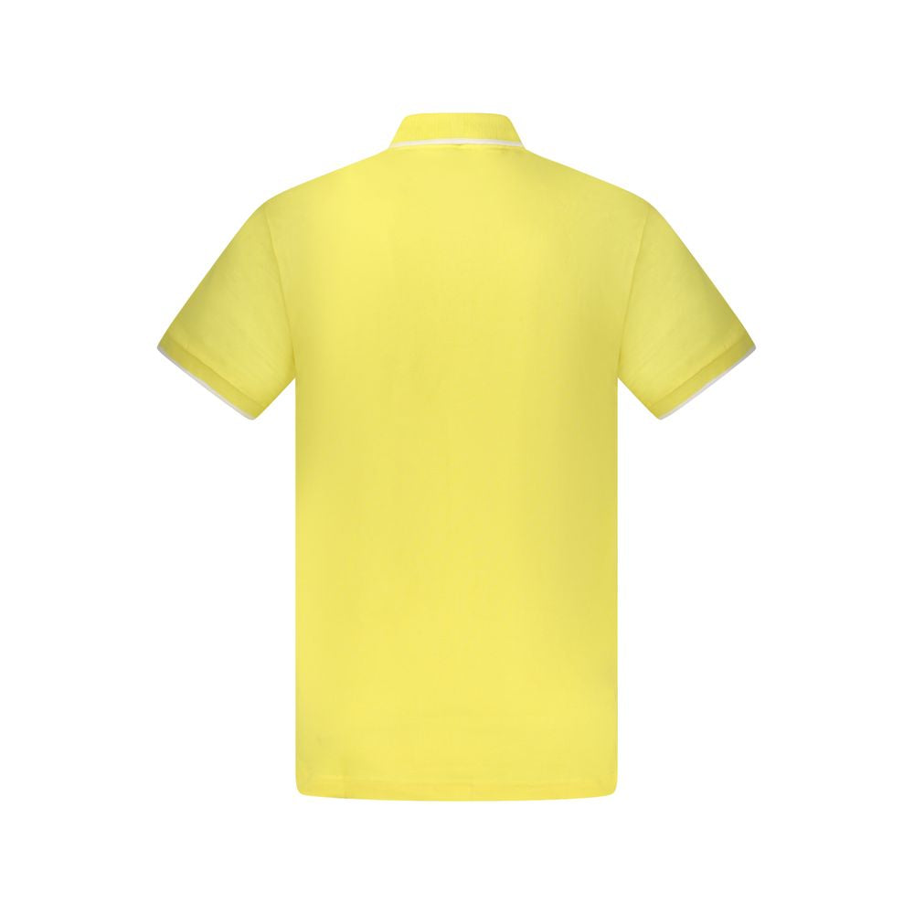 Yellow Cotton Men's Polo