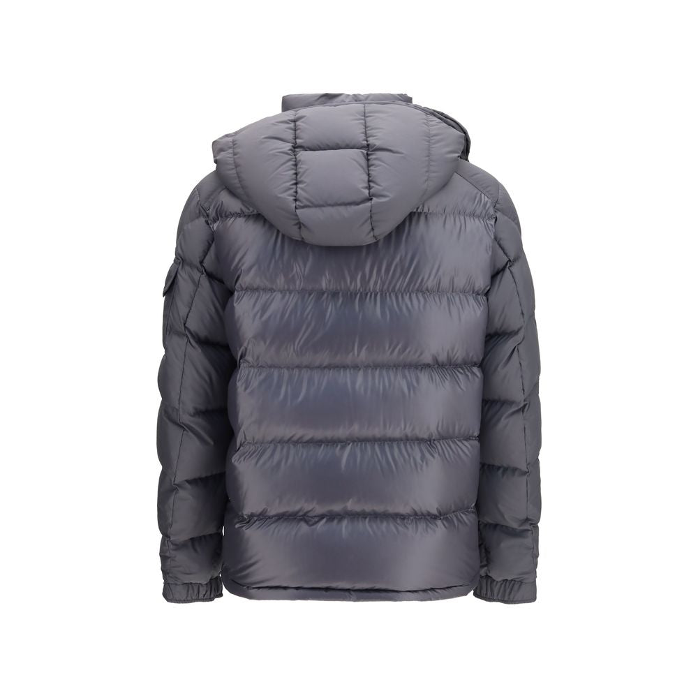Gray Goose Down Full-Length Jacket