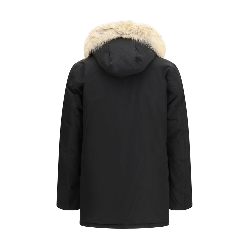 Black Polyamide Coat