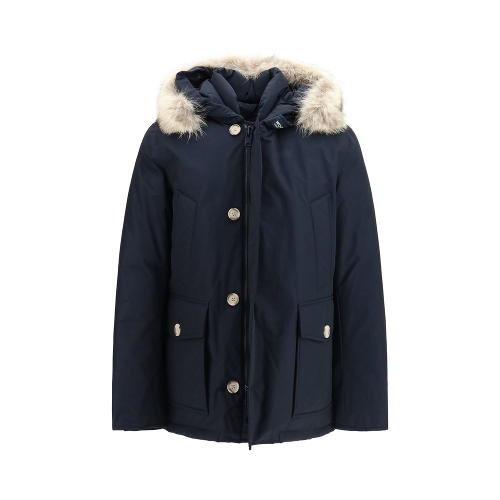 Blue Cotton Parka