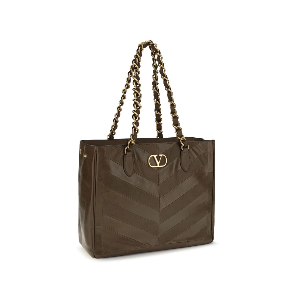 Brown Lamb Ovis Aries Shoulder Bag