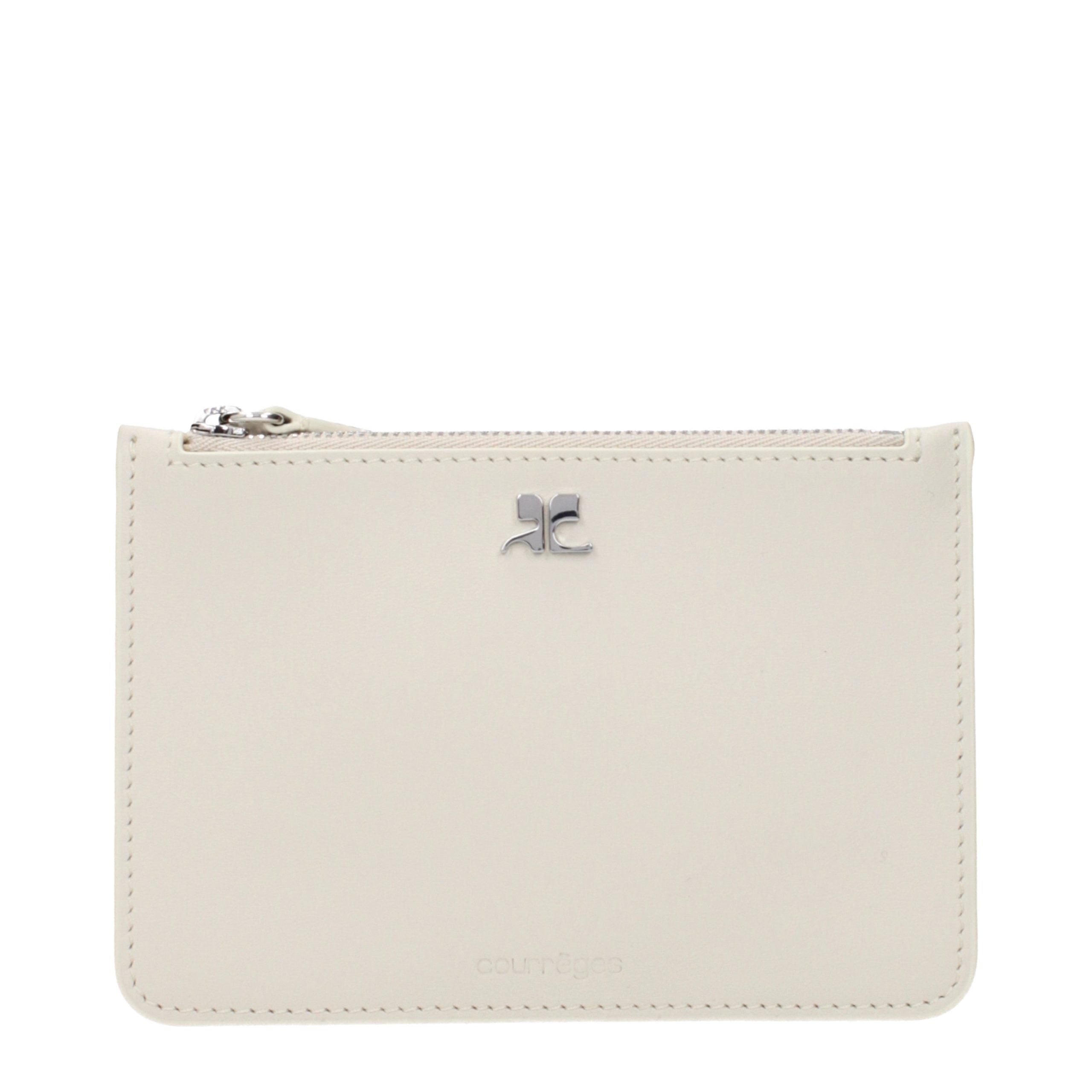 Beige Leather Wallet