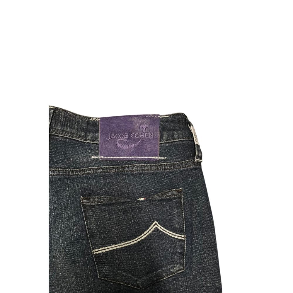 Blue Cotton Women Jeans