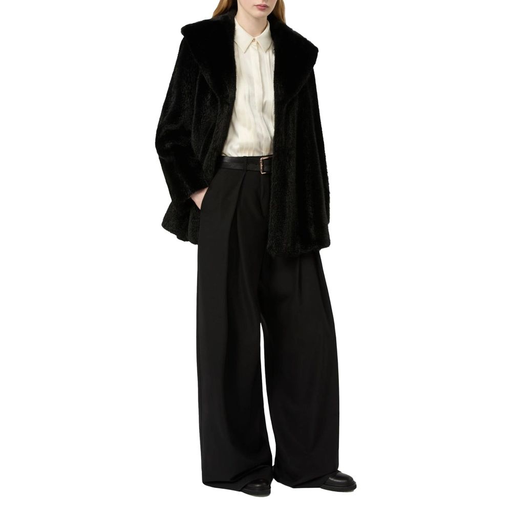 Black Elastane Dress Pants