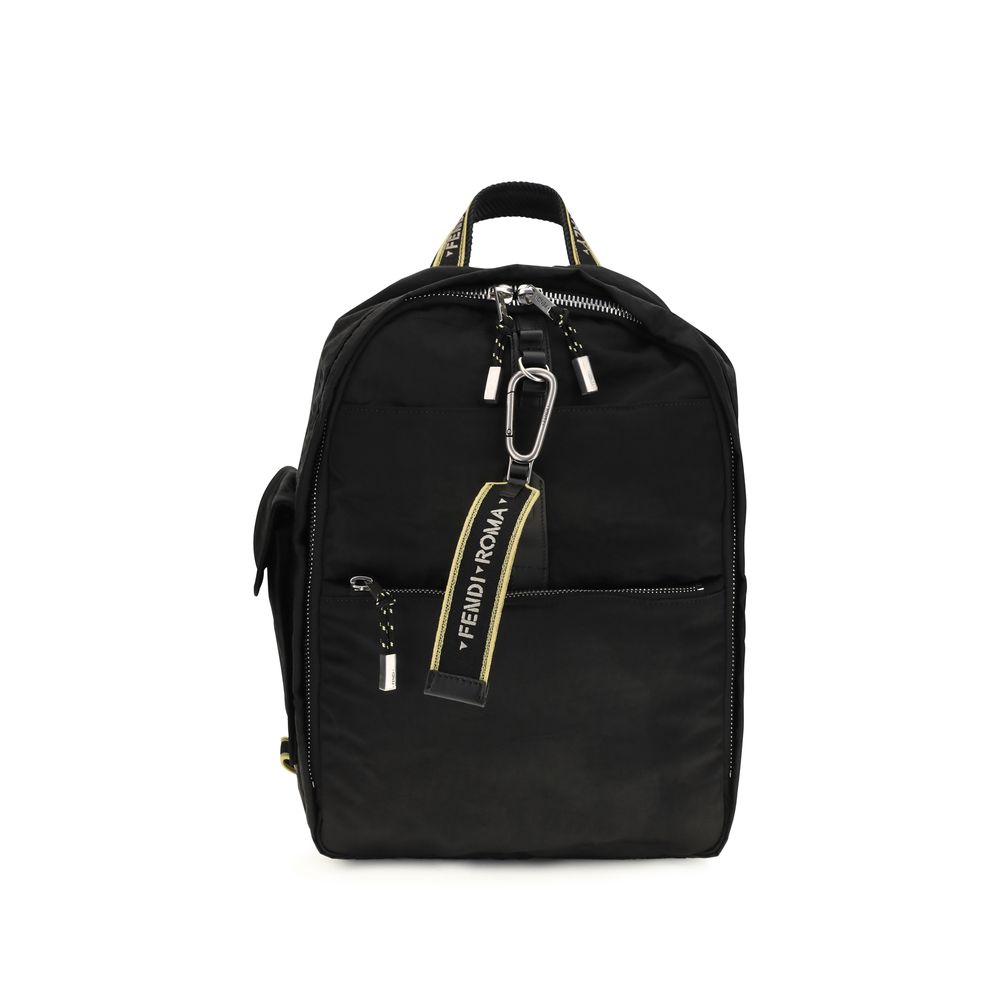 Black Polyamide Backpack