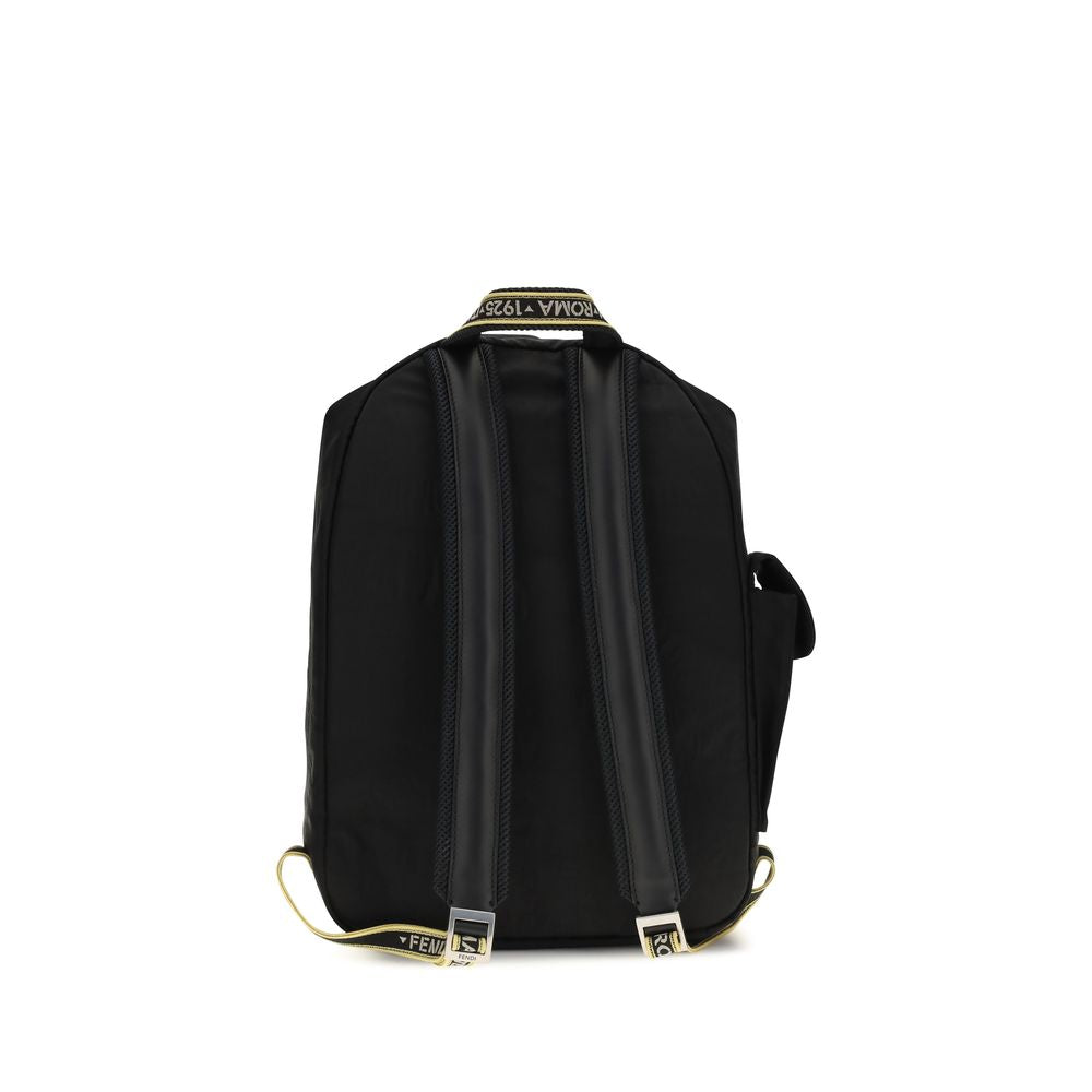 Black Polyamide Backpack