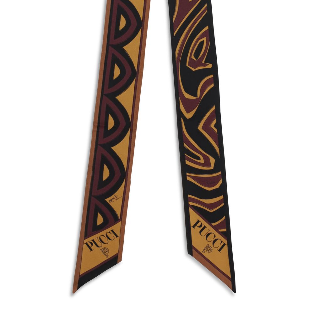 Multicolor Silk Scarf